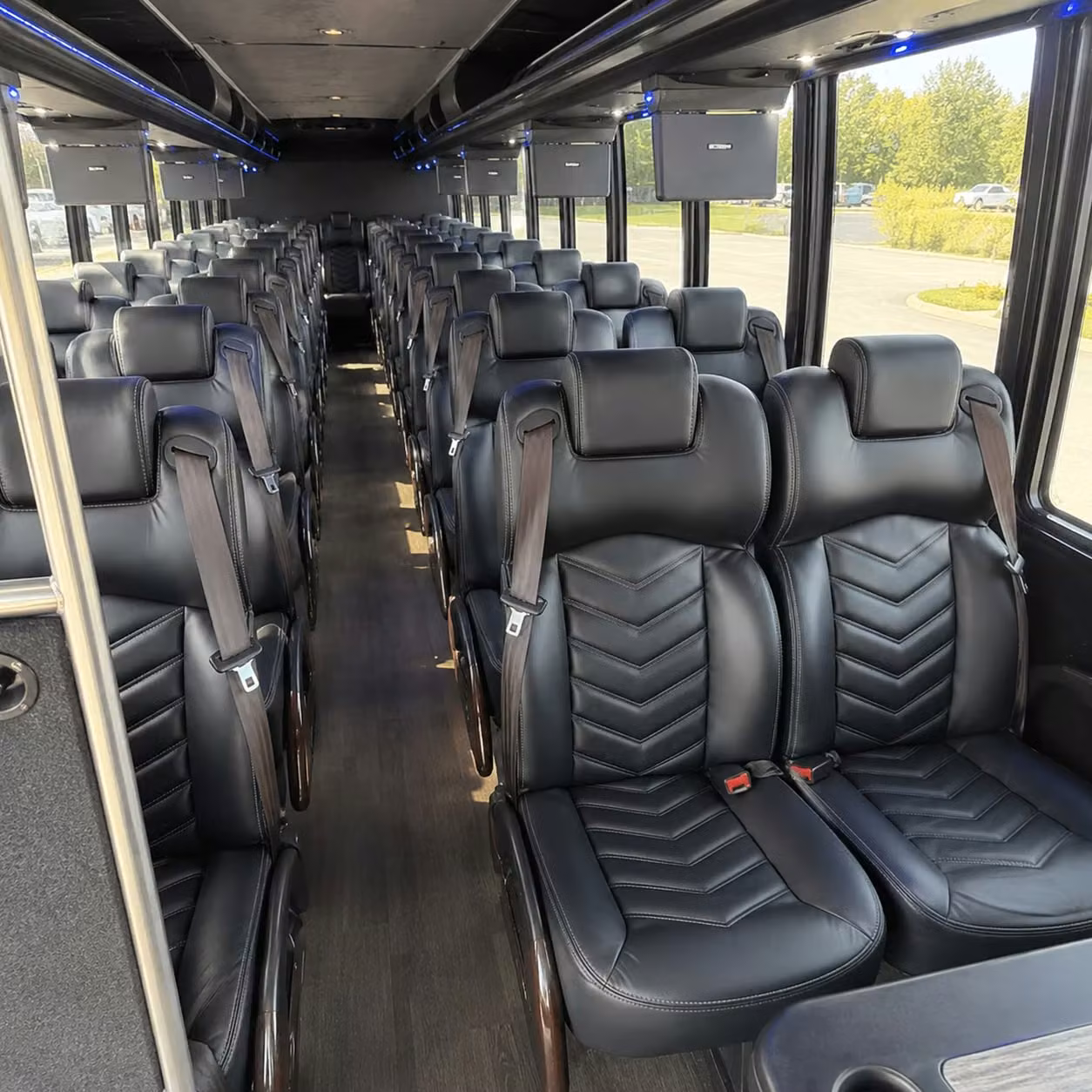 30 passenger minibus interior