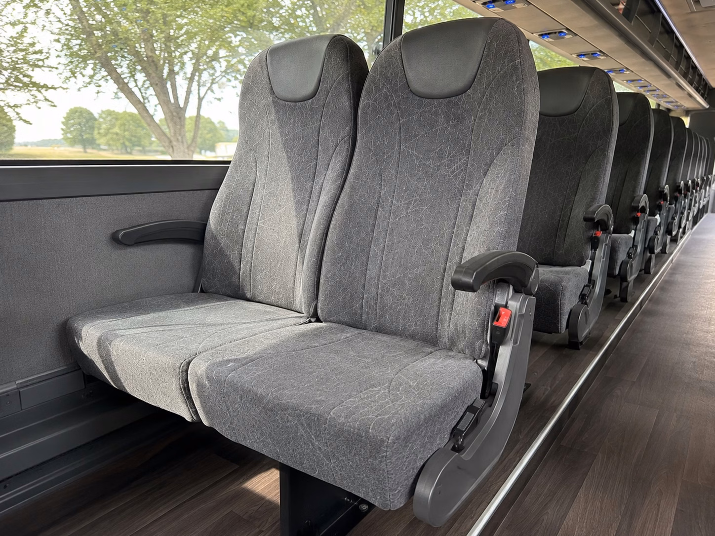 how bus type and size change charter bus prices in westminster california