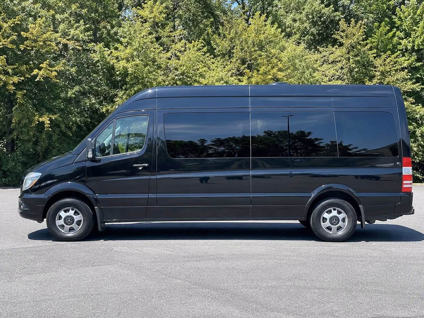 sprinter van with driver